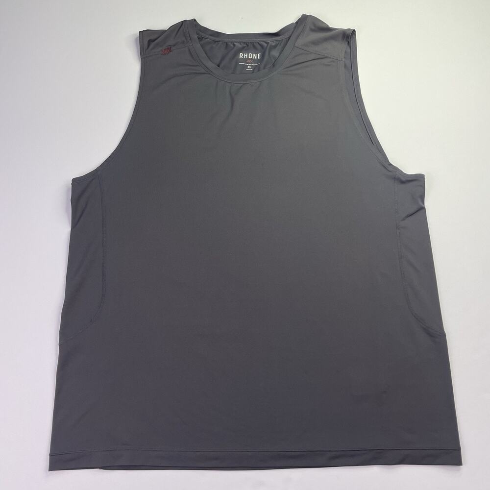 Rhone Tank Top Men’s XL Swift Performance Gym Athletic Gray Shirt Stretch